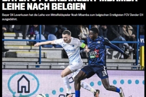 PG电子试玩-官方：勒沃库森20岁中场姆班巴延长租约，外租比甲登德至2026年